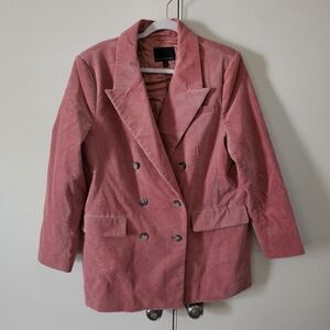 Banana Republic Salmon Corduroy Blazer. Size 18. NWOT